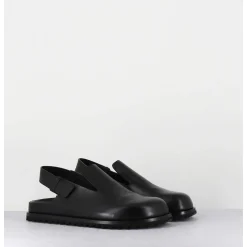 Sabots Epure Cuir Noir & Bride Arriere - Pelagie008 Nero