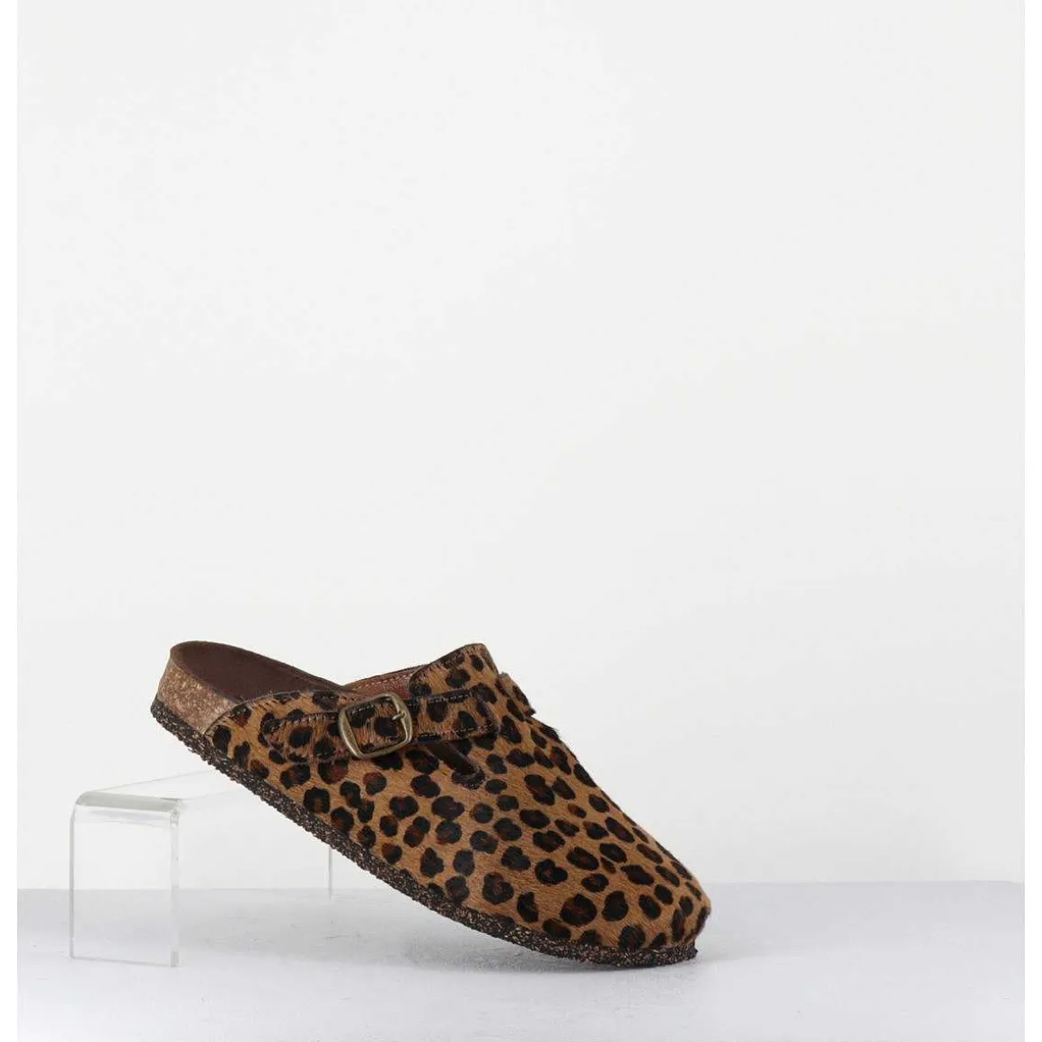 Sabots Plats "Poulain" Leopard - 230 Leopard Baio