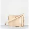 Sac En Cuir Imprime Croco Creme - M93 Cocco Rosa