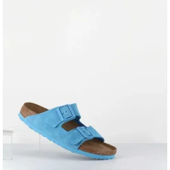 Sandales Arizona Suede Sky Blue