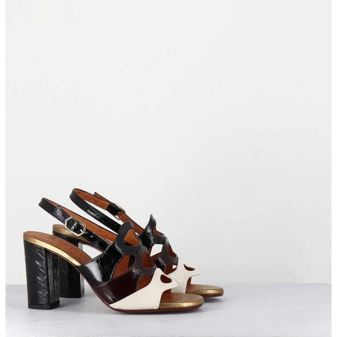 Sandales Look 70S Multico - Belia-P Saab Leche