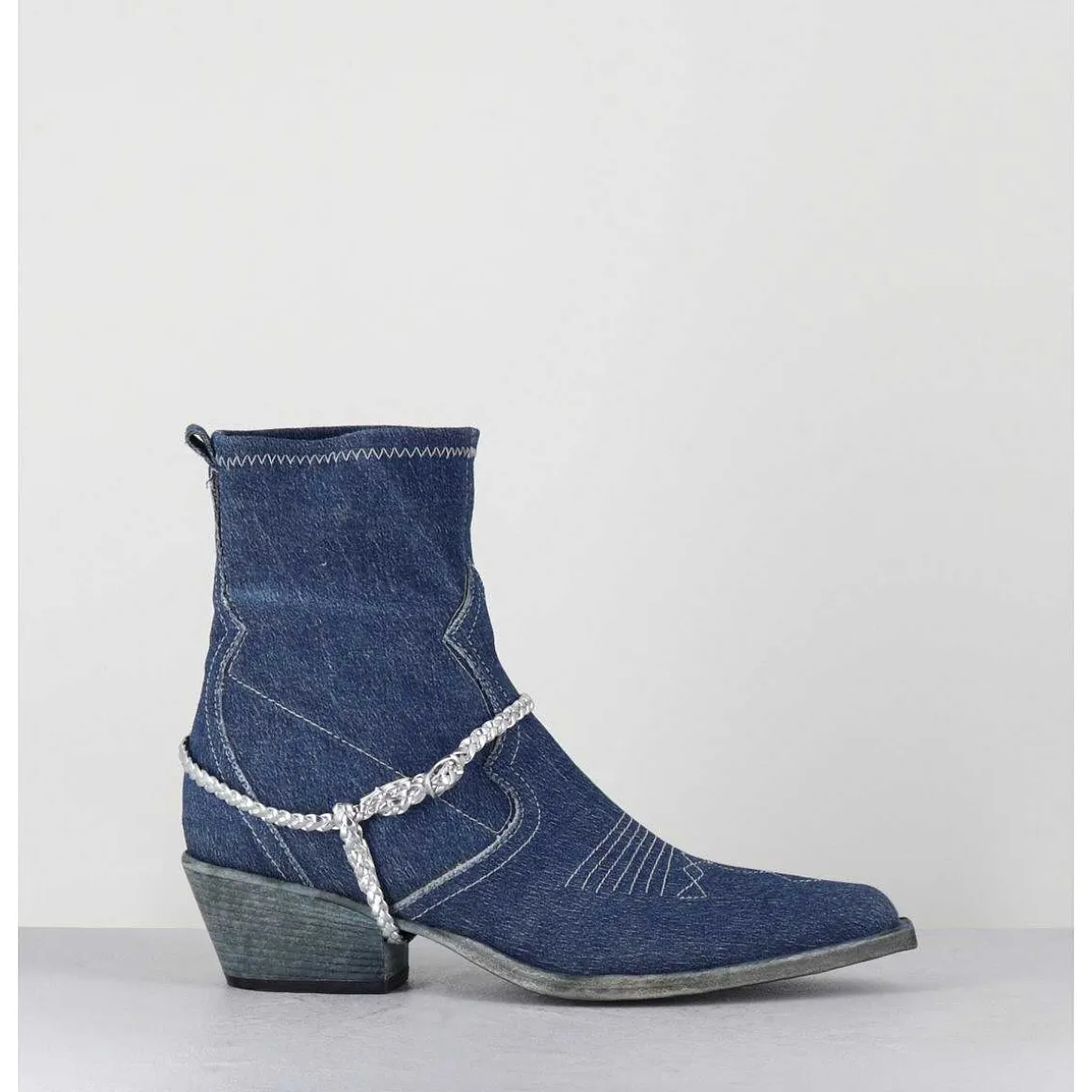Santiags En Jean - Talo Jeans Lavato