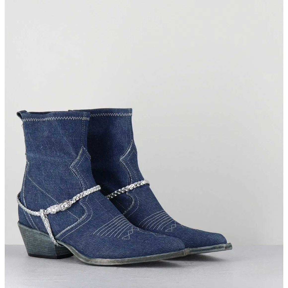 Santiags En Jean - Talo Jeans Lavato