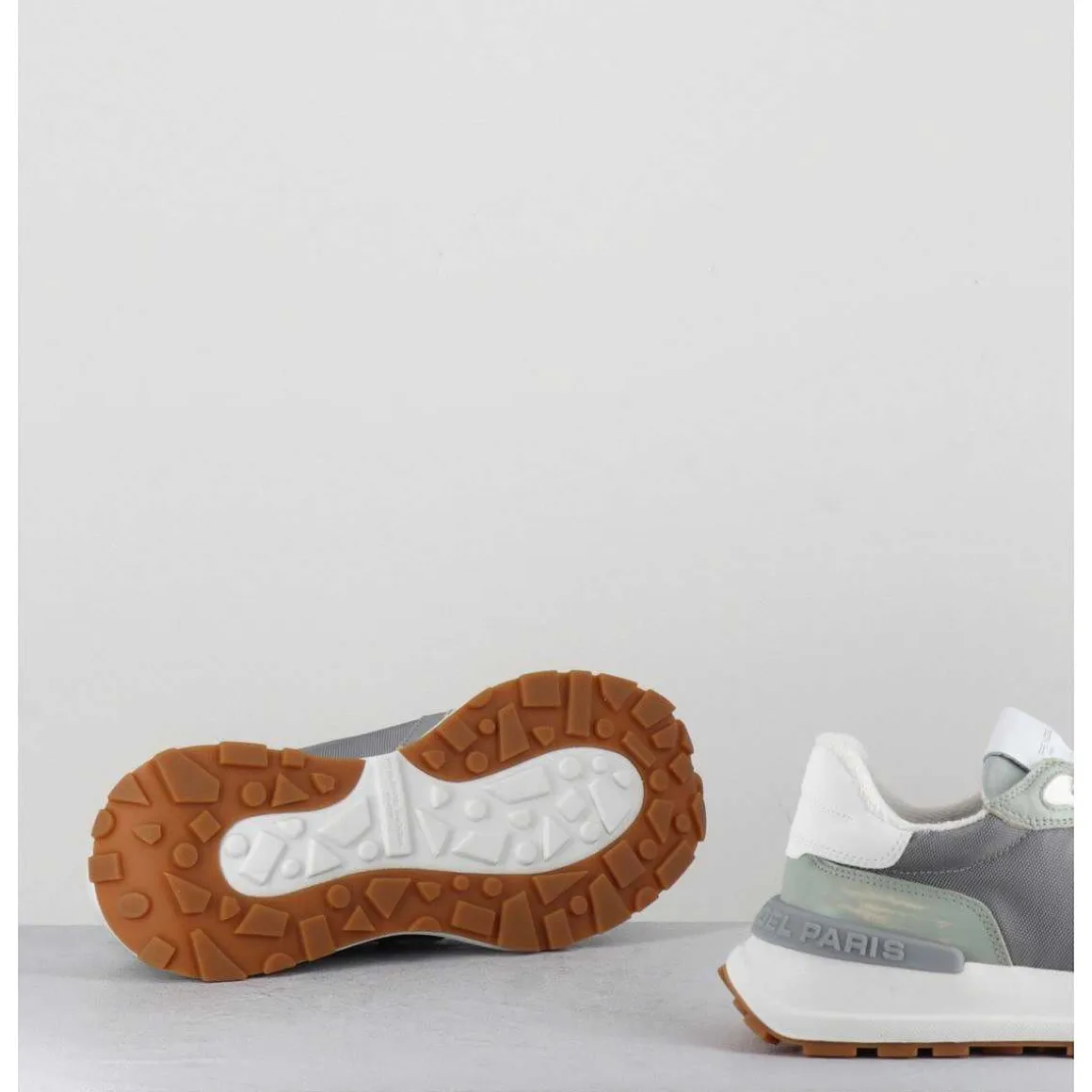 Sneakers Gris Bleute - Antibes Mondial Eau
