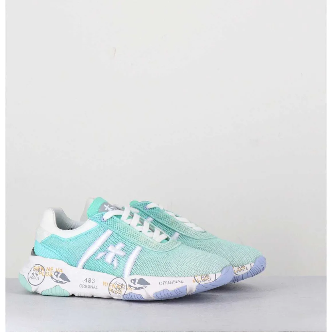 Sneakers Mesh Degrade Bleu - Buff 6205
