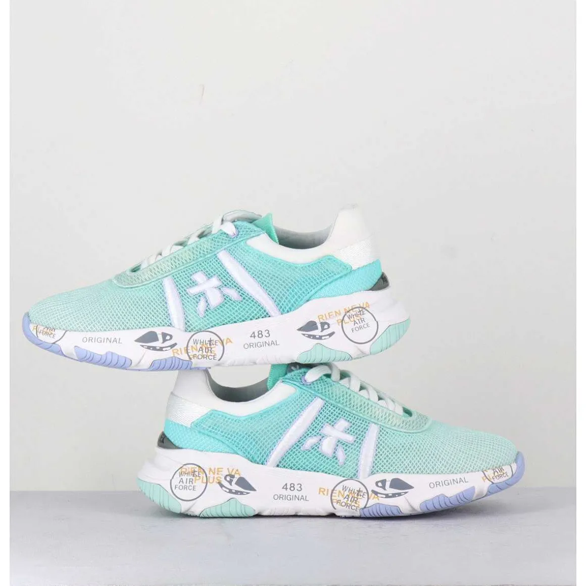 Sneakers Mesh Degrade Bleu - Buff 6205