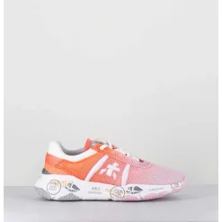 Sneakers Mesh Degrade Rose & Orange - Buff 6206