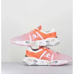Sneakers Mesh Degrade Rose & Orange - Buff 6206