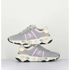 Sneakers Mesh Gris & Lilas - Buff 6094