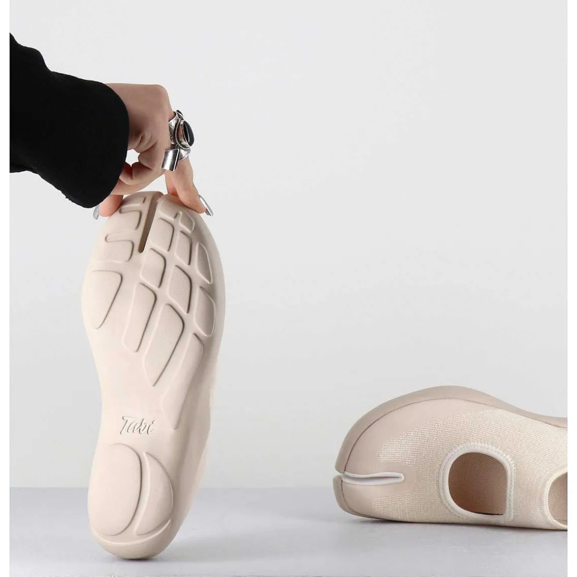 Tabi Babies-Sandals Off White