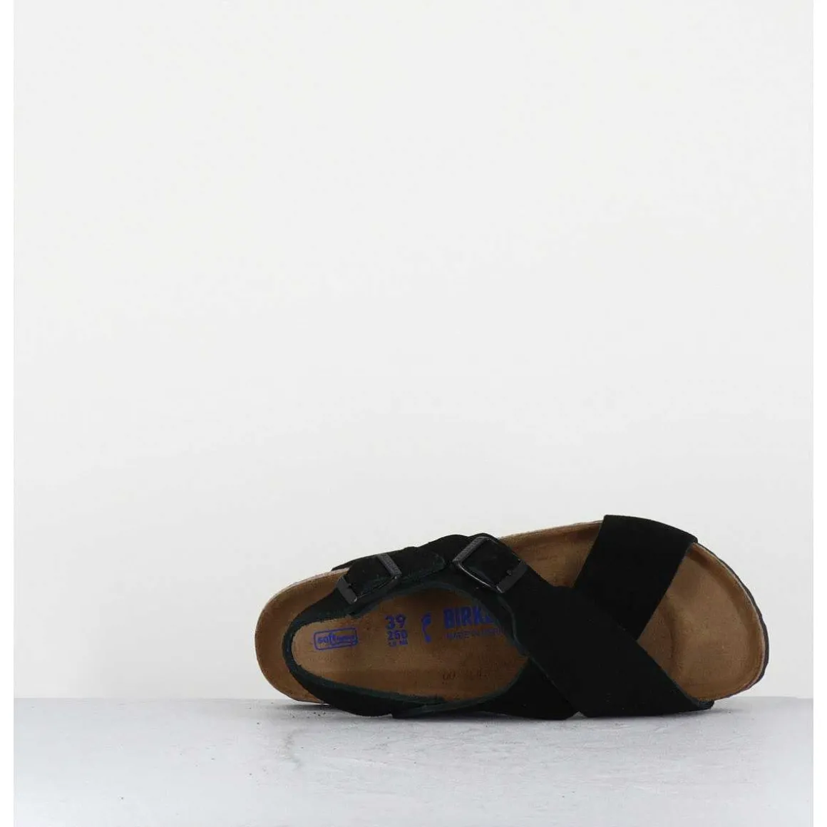 Tulum Vl Black Suede Noir Bride Arriere
